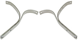 Front Bumper Braces (Stainless); 1940 Standard, 1940-41 Pickup