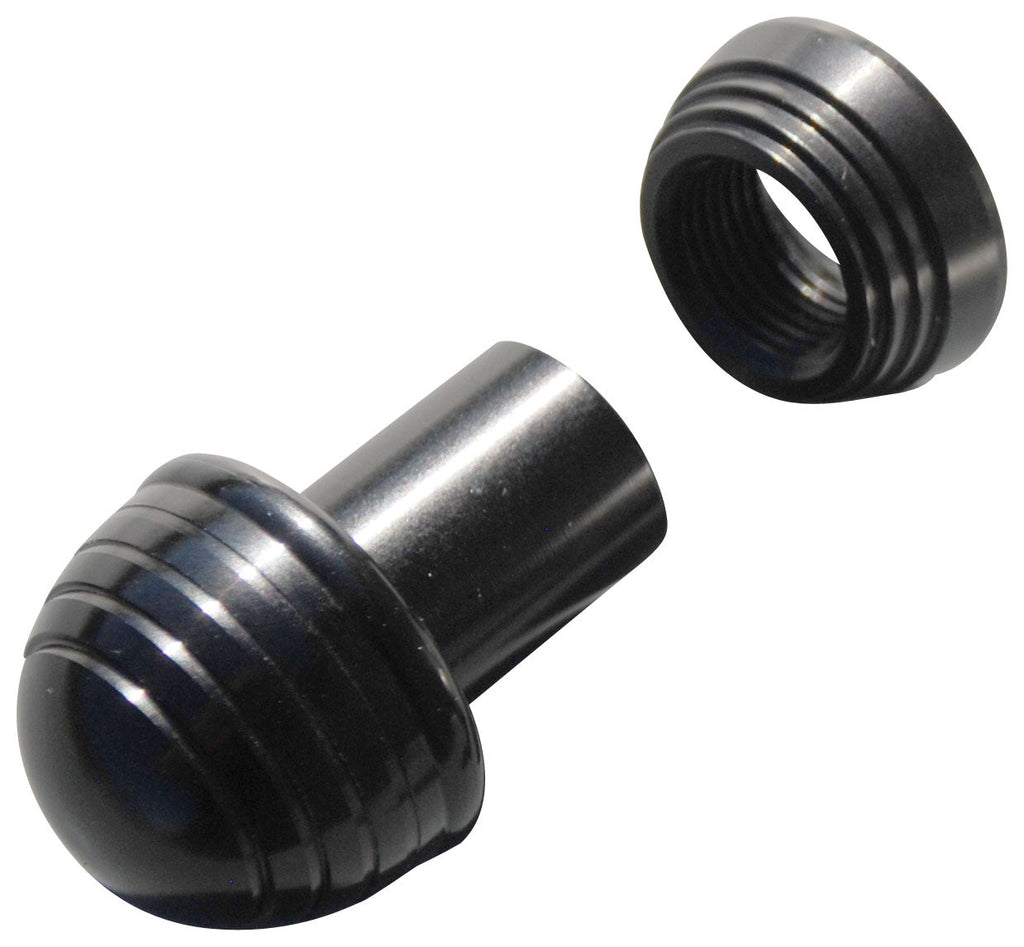 Fordy Style Dash Knob & Collar Set (Black)