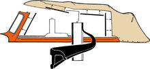 Load image into Gallery viewer, Window Seal (3/4 Wide); 1940-51 Convertible