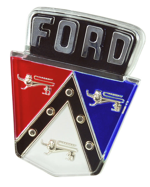 Trunk Emblem (Insert); fits 1950-54 Car & Station Wagon; 1955-56 Mainline & Customline Car & Station Wagon