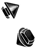 Load image into Gallery viewer, Gas Tank Door Bumpers; 1941-48 Car