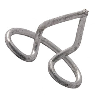 Door & Quarter Window Reveal Trim Clips; 1941-46 Fordor (Curved)