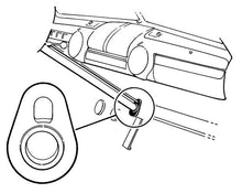 Load image into Gallery viewer, Steering Tube Floor Seal; 1941-51 Car, Sedan Delivery, Station Wagon