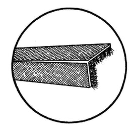 Vent Window Glass Edge Seals; 1941-42 Coupe, Tudor, Fordor