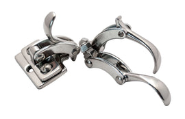 Top Hold Down Latch Kit; 1941-48 Convertible