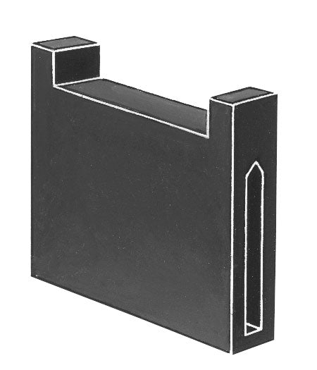 Bumper Arm Pan Anti-Rattlers; 1942-48 Car