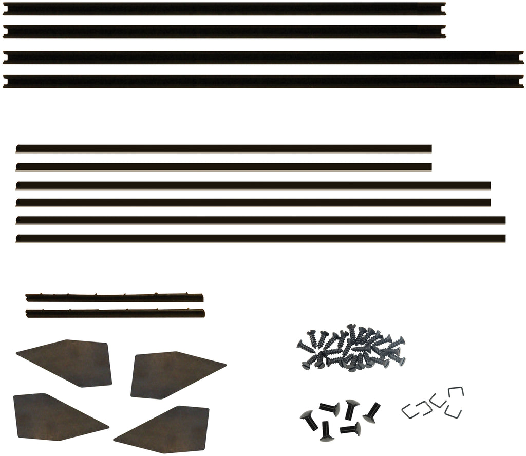 Window Channel Kit; 1942-48 Convertible