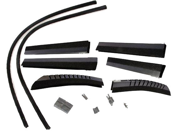 Front Door Window Channel Kit; 1934 3W Coupe