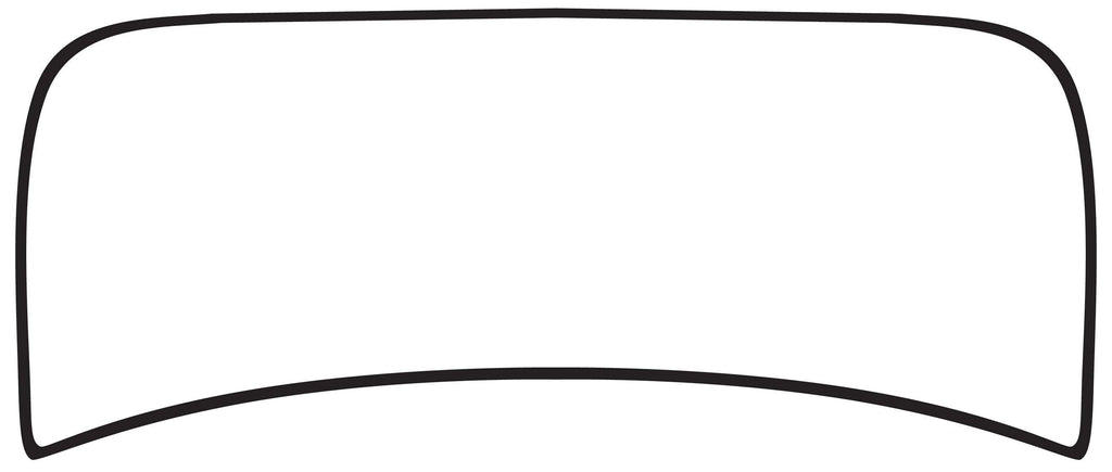 Windshield Seal; 1932 3W Coupe, 1933-34 Car