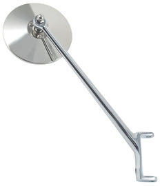 Door Hinge Mirror, Straight; Late 1936-40 Car, 1948-52 Pickup