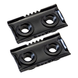 Door Striker Mounting Plates; 1935-39 Car, 1938-52 Pickup