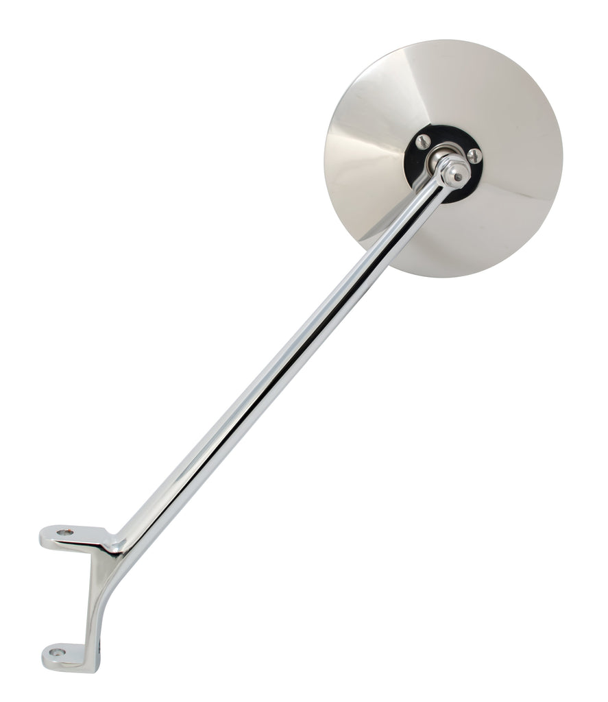 Door Hinge Rearview Mirror (Chrome); 1935-47 Pickup