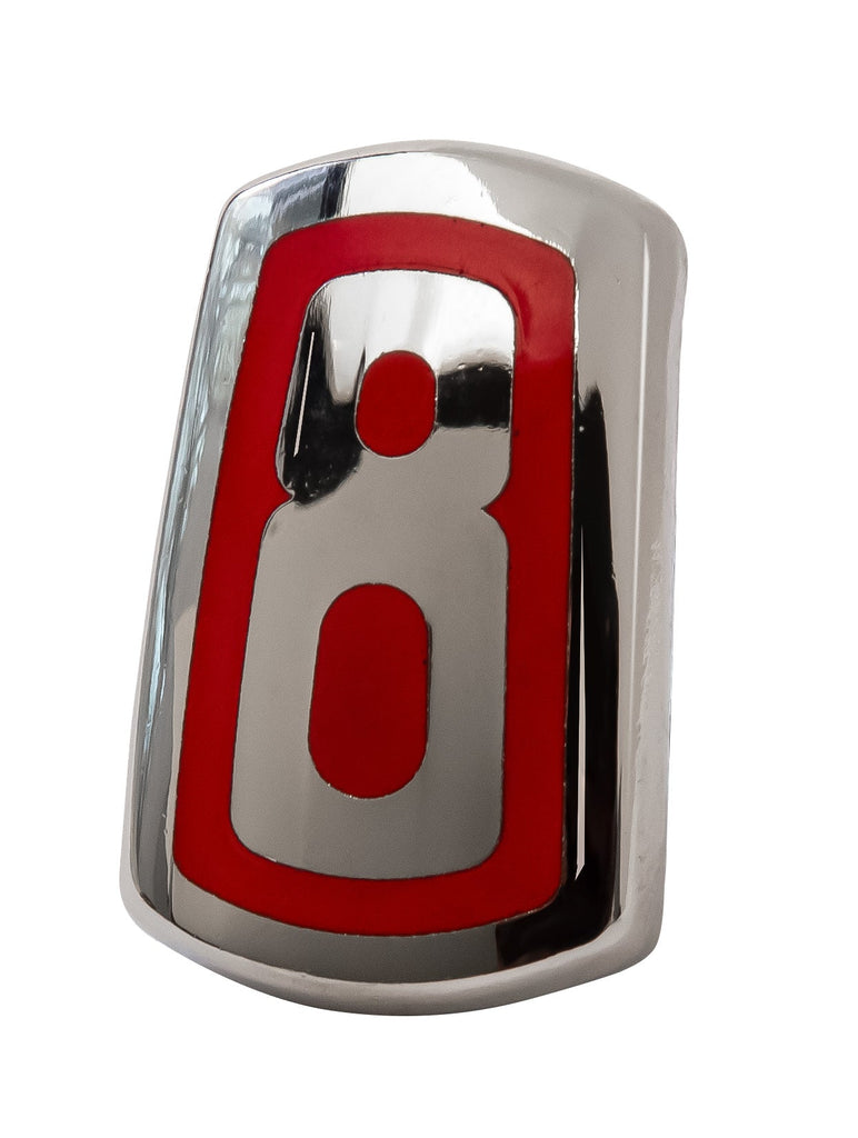 “8” Hood Ornament Emblem; 1946 Car