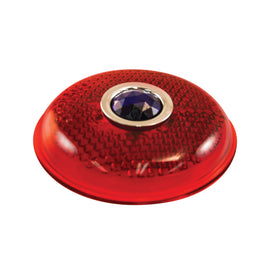 Tail Light Lens w/ Blue Dot; 1937 Car
