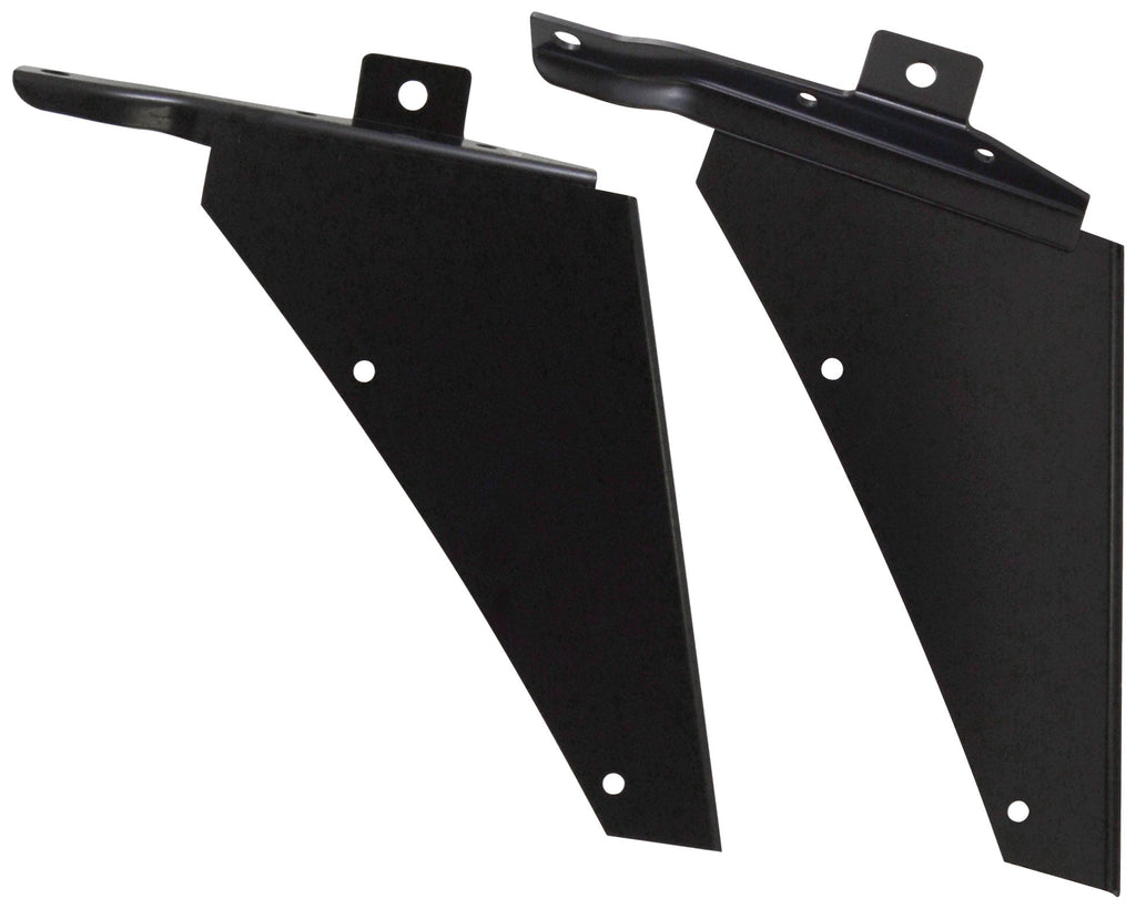 Upper Grille Corner Panels; 1937 Car, Station Wagon