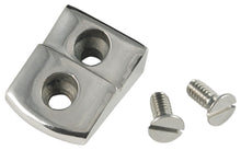 Load image into Gallery viewer, Door Striker Plate (Stainless); 1935-39 Closed Car, 1938-52 Pickup