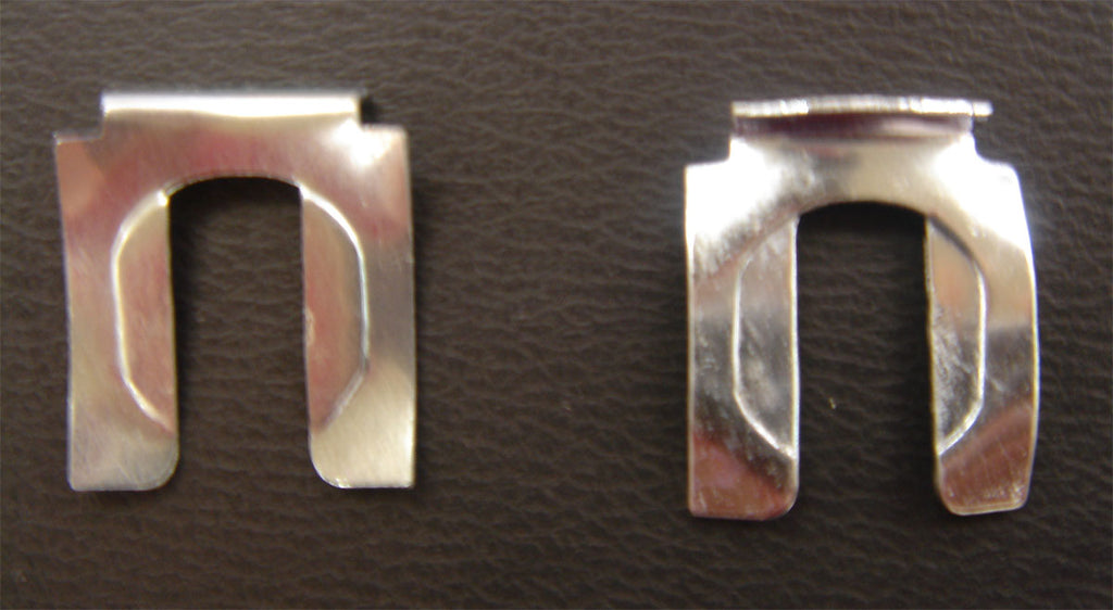 Choke & Throttle Dash Grommet Clips; 1939-48 Car, 1940-47 Pickup