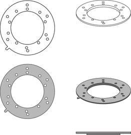 Gas Tank Sending Unit Gasket; 1936-59 Car, Pickup (no Ranchero)