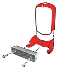 Load image into Gallery viewer, Anti-Rattle Felt Block; 1932 Car, 1932-34 Pickup