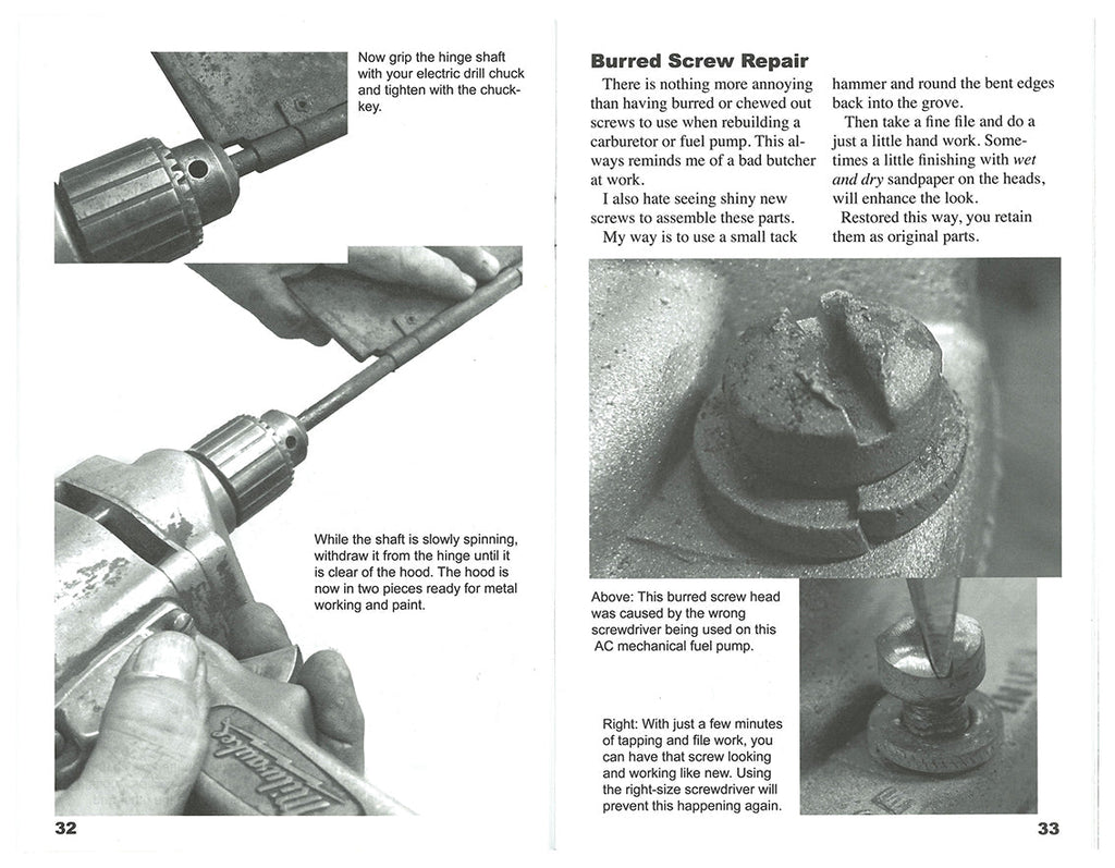 Vern Tardel Restoration Tips; 1932-59 Car, Pickup