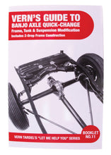 Load image into Gallery viewer, Vern Tardel Banjo Axle Quick-Change Modification Guide